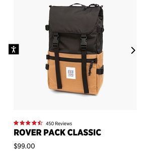 TOPO DESIGNS—Rover Pack Classic, LARGE BACKPACK